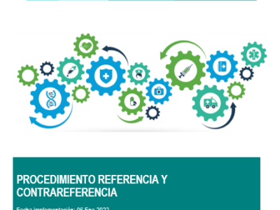 Procedimiento de referencia y contra referencia